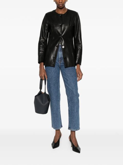 KHAITE Abigail straight-leg jeans - Blue - zdjęcie produktu nr 2