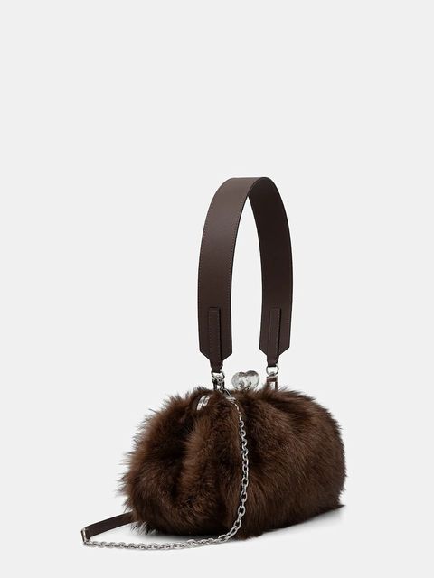 Weekend Max Mara torebka AORTENSIA kolor brązowy 2615511134600 - zdjęcie produktu nr 2