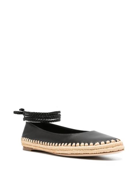 Max Mara braided-strap espadrilles - Black - zdjęcie produktu nr 2