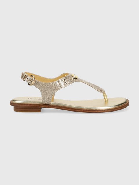 MICHAEL Michael Kors sandały MK damskie kolor złoty 40S3MKFS1D