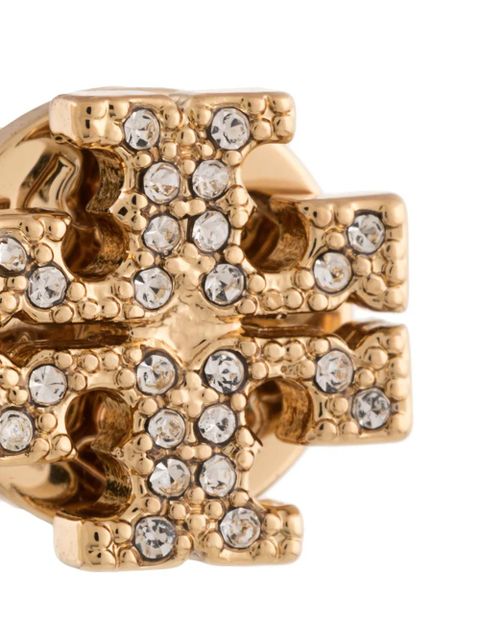 Tory Burch Kira pavé stud earrings - Gold