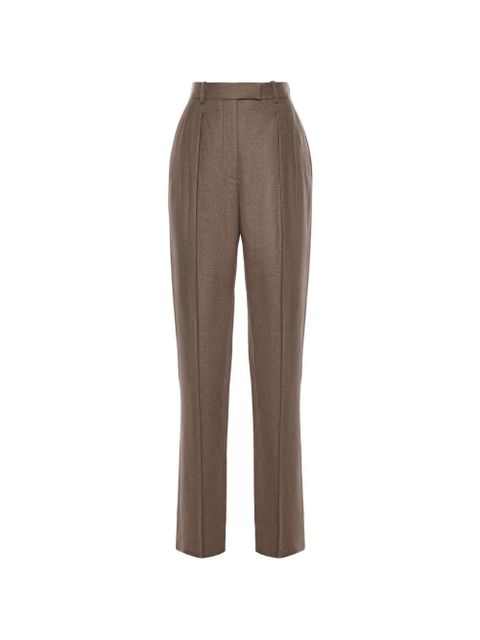 Loro Piana pleated trousers - Brown - zdjęcie produktu nr 1