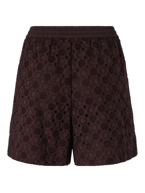 PINKO embroidered shorts - Brown - zdjęcie produktu nr 2