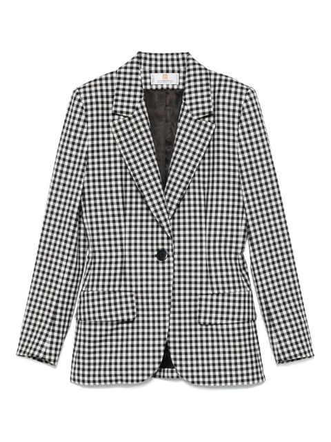 Givenchy Pre-Owned 1990s check-pattern blazer - Black - zdjęcie produktu nr 1