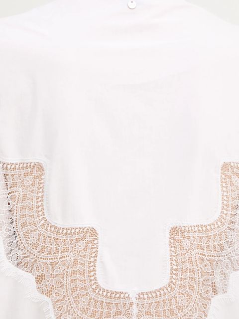 BOSS Orange koszula bawełniana damska kolor biały relaxed z kołnierzykiem klasycznym 50548385