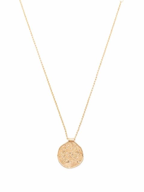 Maje Zodiac medal necklace - Gold - zdjęcie produktu nr 1