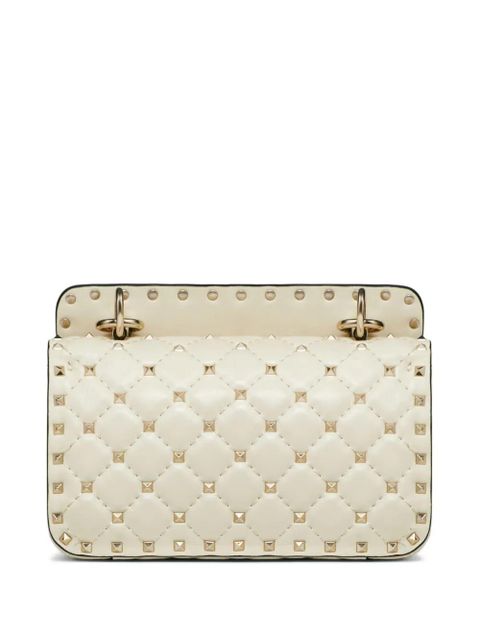 Valentino Garavani small Rockstud Spike shoulder bag - Neutrals