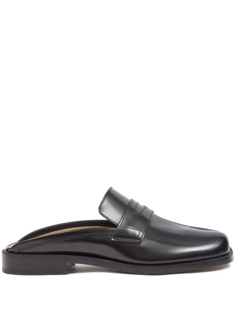 Maison Margiela Tabi City leather mules - Black - zdjęcie produktu nr 1