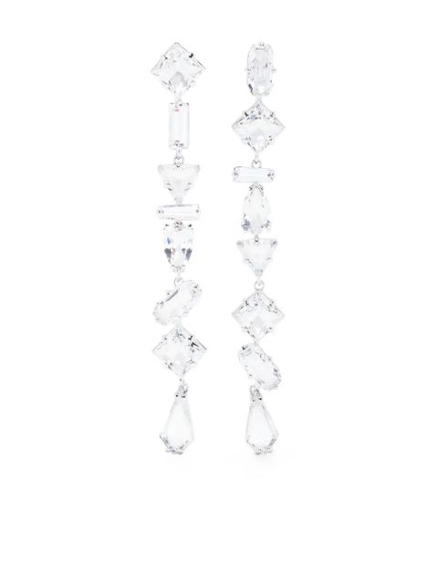 Swarovski Mesmera crystal-embellished earrings - Silver - zdjęcie produktu nr 1