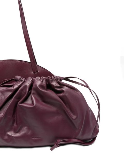 Jil Sander medium Curve shoulder bag - Red