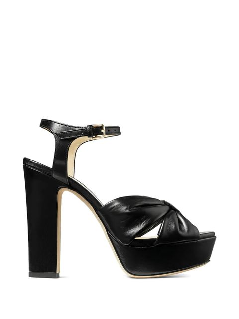 Jimmy Choo Heloise platform sandals - Black - zdjęcie produktu nr 1