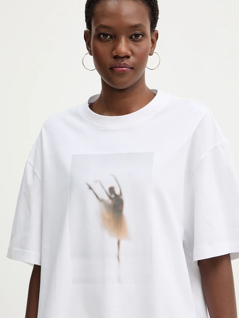 BOSS Orange t-shirt C Eboys 1 damski kolor biały 50556978