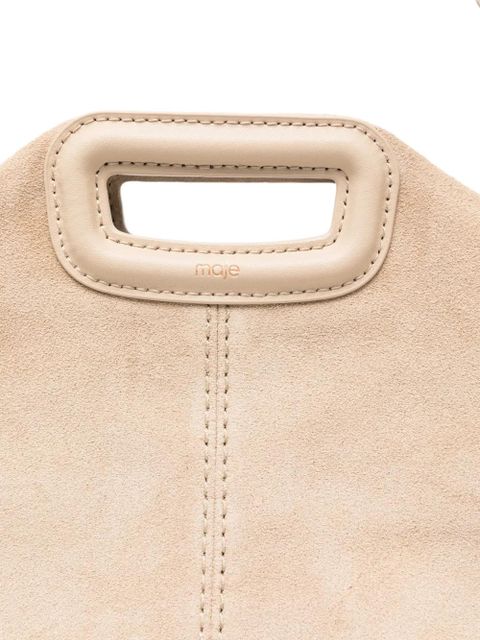Maje fringed-detail tote bag - Neutrals