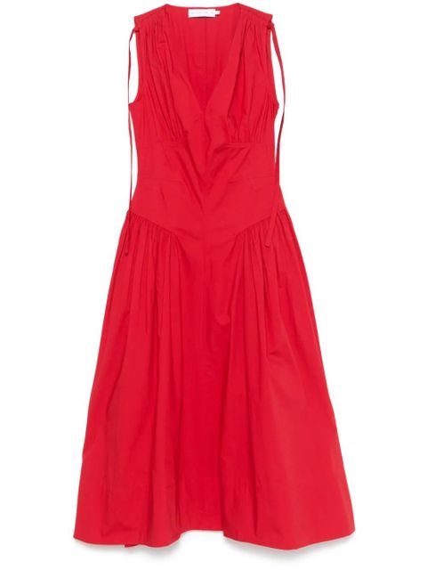 Proenza Schouler Clayton midi dress - Red - zdjęcie produktu nr 1
