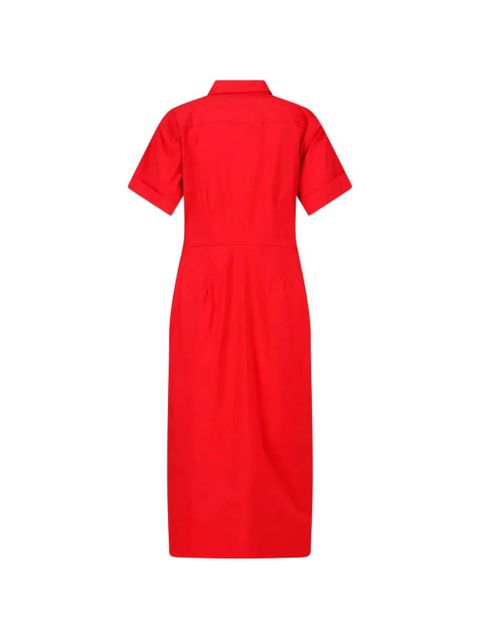 Lauren Ralph Lauren knot shirt dress - Red - zdjęcie produktu nr 2
