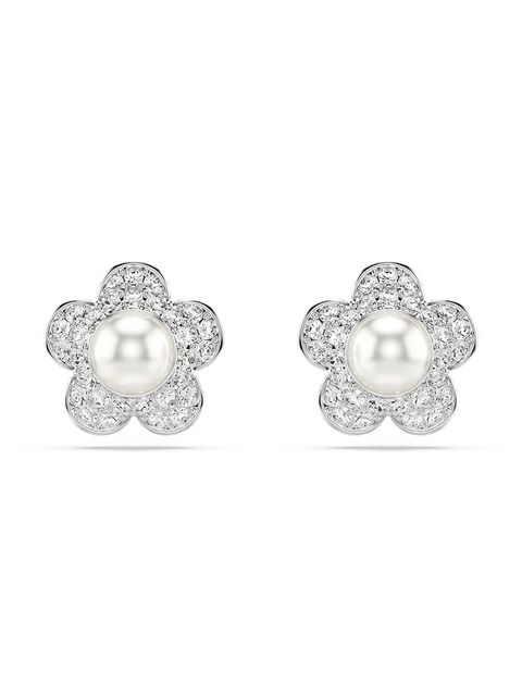 Swarovski kolczyki damskie metalowe z kryształem Swarovski Ariana Grande x Swarovski - zdjęcie produktu nr 2