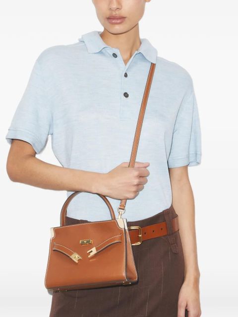 Tory Burch petite lee Radziwill double bag - Brown