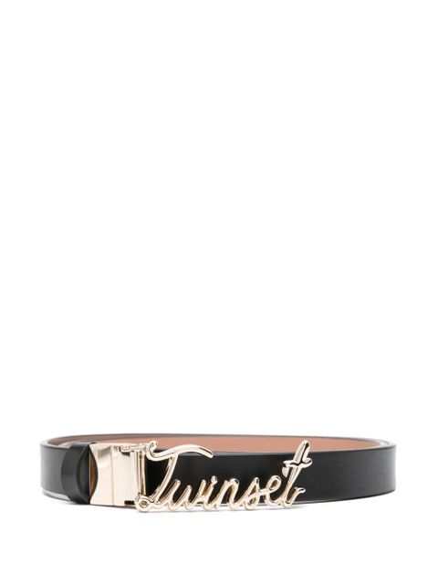 TWINSET logo-detail belt - Black - zdjęcie produktu nr 1