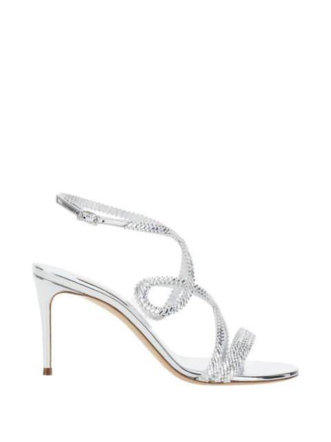 Casadei Josephine Julia strap sandals - Silver - zdjęcie produktu nr 1