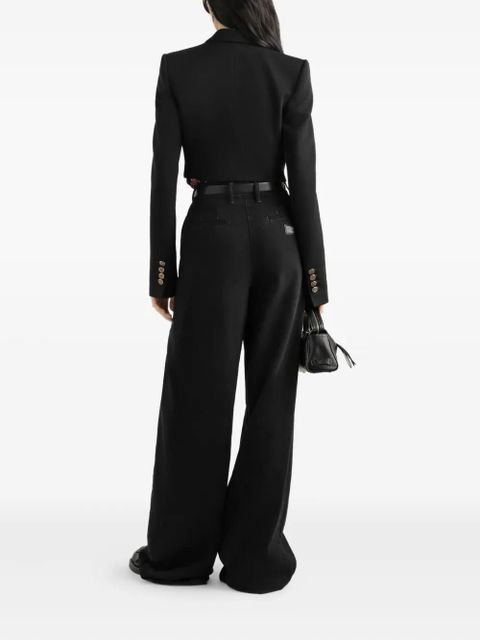 Dolce & Gabbana double-breasted buttoned jacket - Black