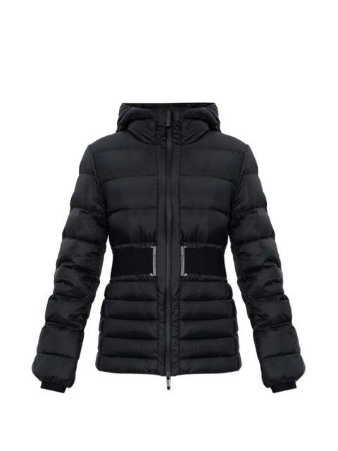 Moncler belted-waist padded jacket - Black - zdjęcie produktu nr 1
