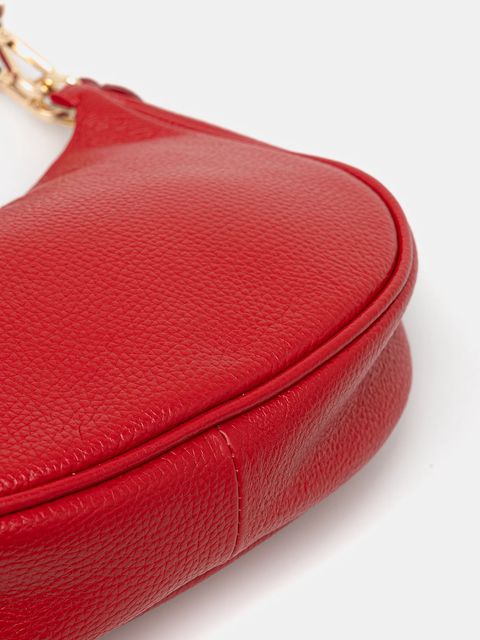 Answear.LAB torebka skórzana kolor czerwony