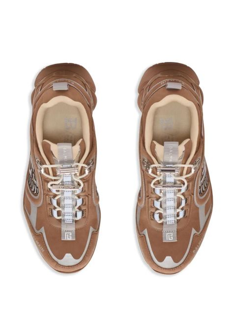 Balmain Cosmic Dust suede sneakers - Brown