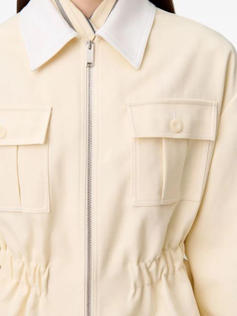 Claudie Pierlot zip-fastening jacket - Neutrals