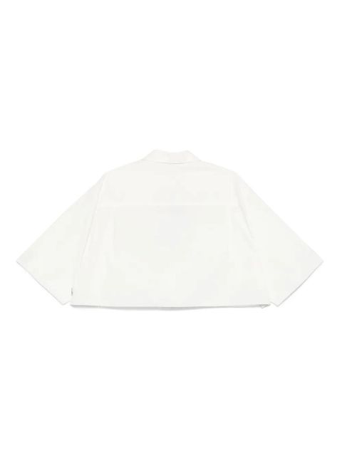 MM6 Maison Margiela cropped shirt - White - zdjęcie produktu nr 2