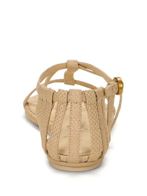 Cult Gaia leather sandals - Neutrals