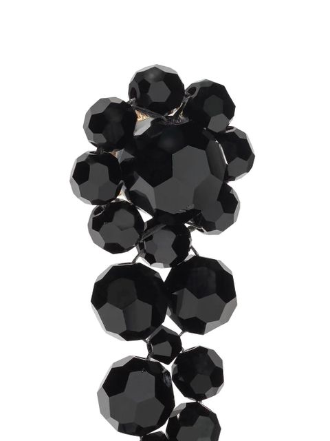 Simone Rocha bead drip earrings - Black