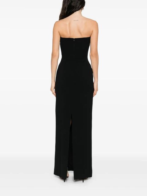 Solace London off-shoulder dress - Black