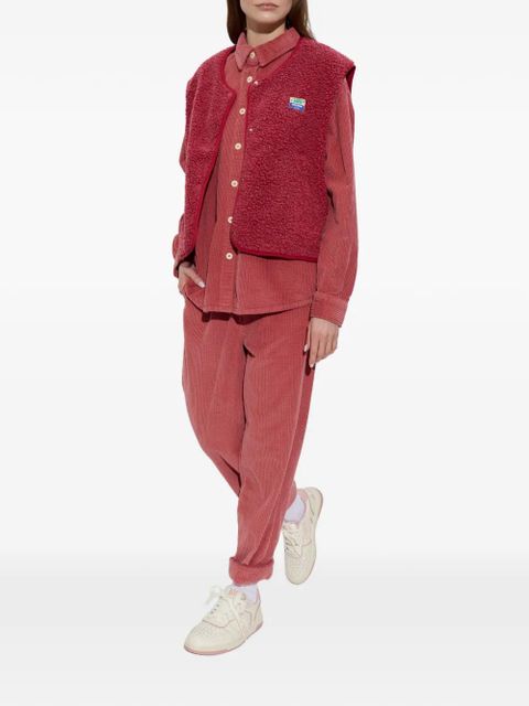 American Vintage Padow corduroy shirt - Red - zdjęcie produktu nr 2