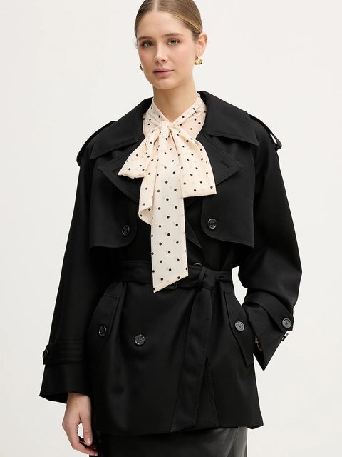 Joop! płaszcz kolor czarny 30101902 - zdjęcie produktu nr 1