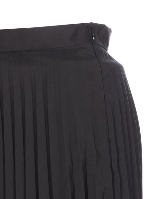 MM6 Maison Margiela pleated midi skirt - Black