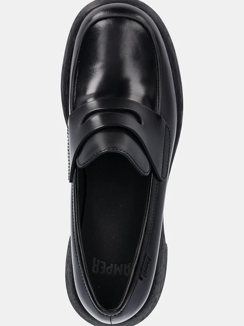 Camper czółenka skórzane Thelma II kolor czarny na słupku K201787-008