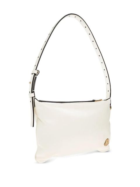 Moncler Vetta leather shoulder bag - White - zdjęcie produktu nr 2