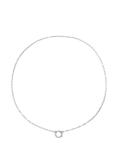 Monica Vinader oval-chain necklace - Silver - zdjęcie produktu nr 1
