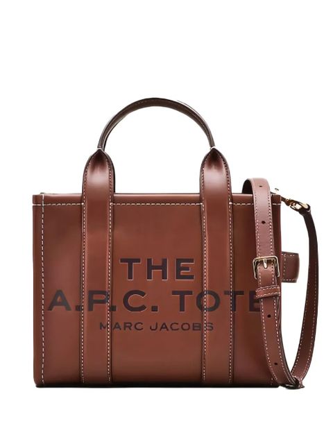Marc Jacobs x A.P.C small leather tote bag - Brown - zdjęcie produktu nr 1