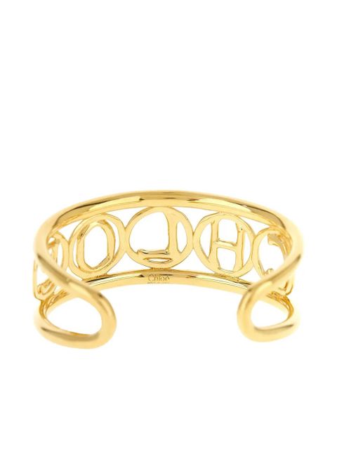 Chloé Script gold-tone bangle - zdjęcie produktu nr 2