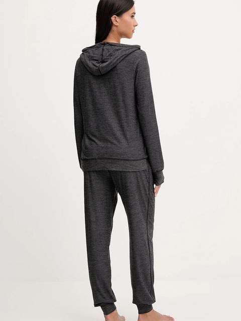Dkny piżama damska kolor szary YI80065