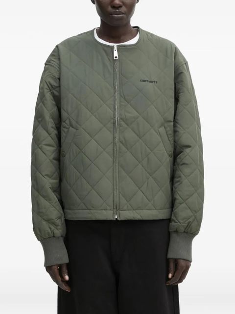 Carhartt WIP W Elma quilted zip jacket - Green - zdjęcie produktu nr 1