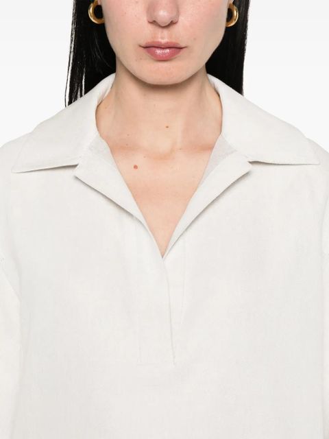 Max Mara Amico polo top - Neutrals