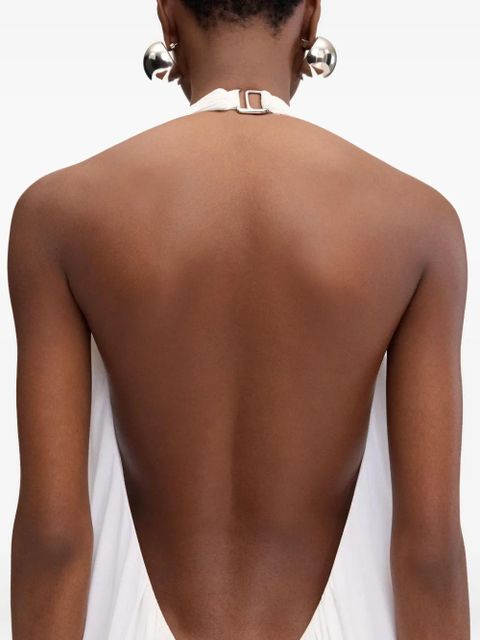 Jacquemus sleeveless dress - White