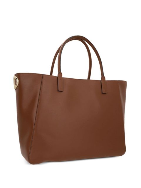 Valentino Garavani large VLogo tote bag - Brown