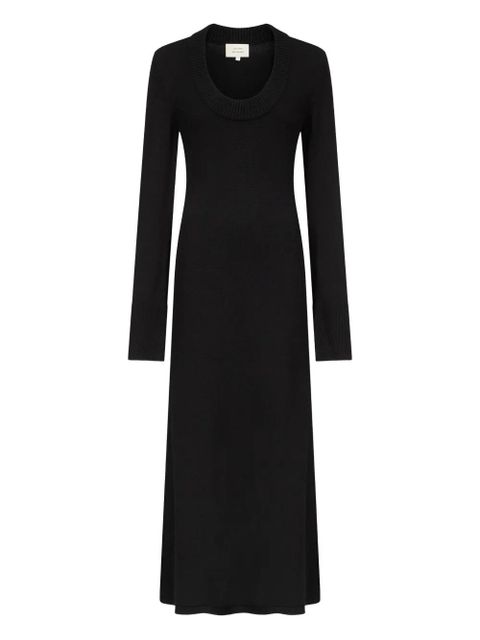 LouLou de Saison Ari maxi dress - Black - zdjęcie produktu nr 1