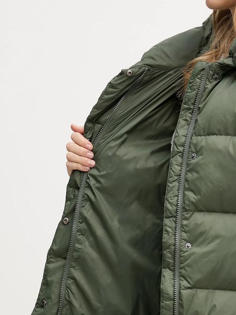 United Colors of Benetton kurtka puchowa kolor zielony zimowa 2NIWDN08X