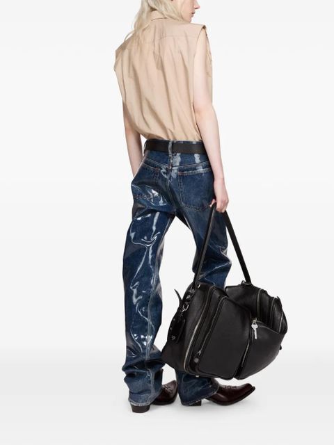 Acne Studios chest-pocket sleeveless shirt - Pink