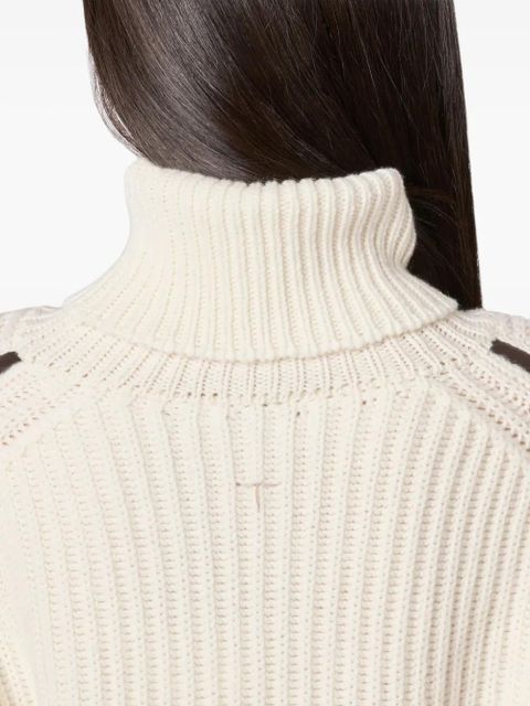 Tod's turtleneck sweater - Neutrals