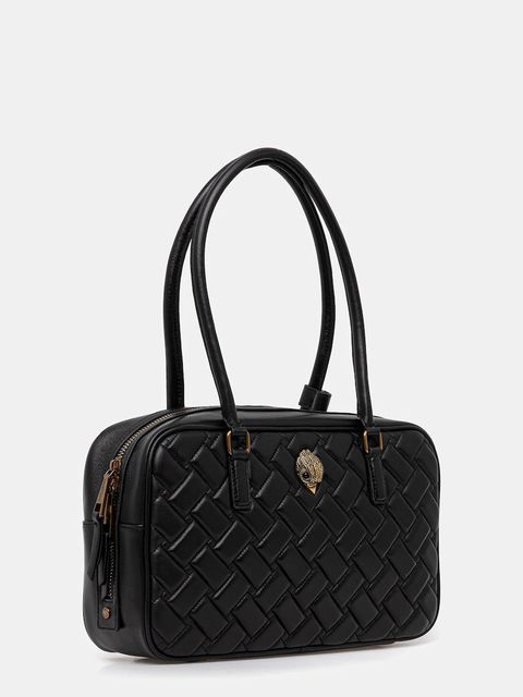 Kurt Geiger London torebka skórzana KENSINGTON kolor czarny 4702000109 - zdjęcie produktu nr 2